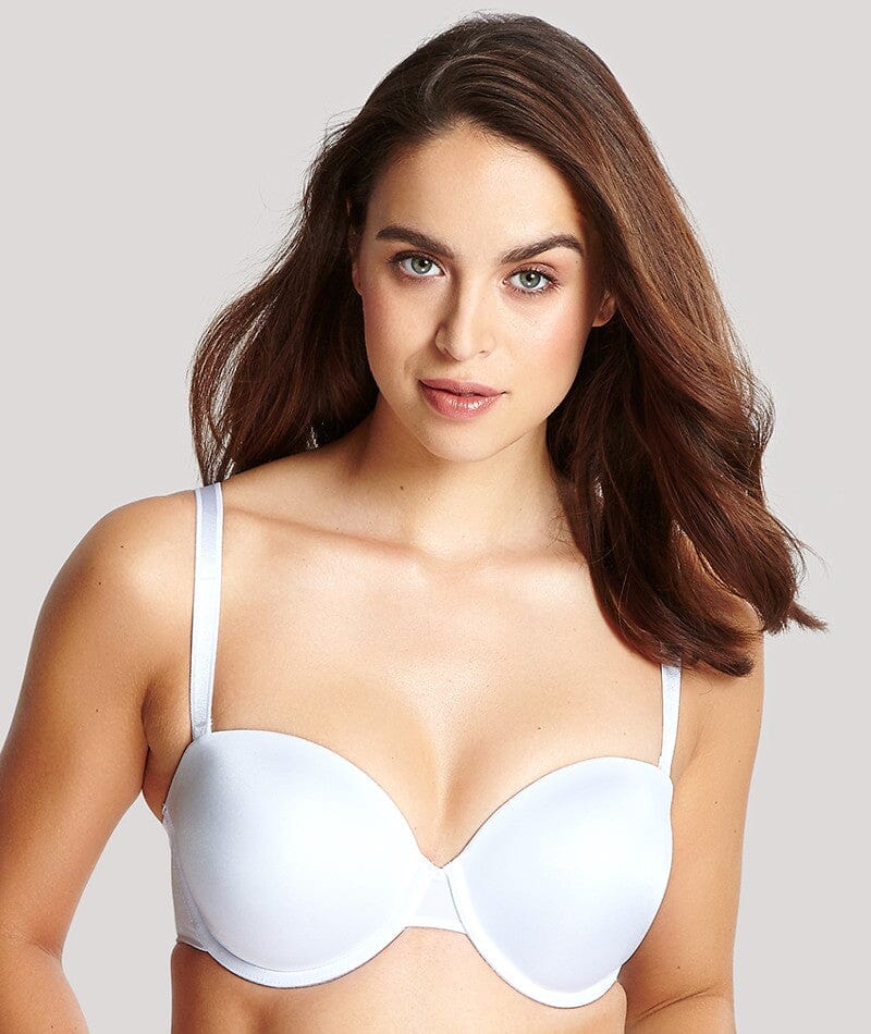 Panache Porcelain Elan Underwired Strapless Bra - White Bras